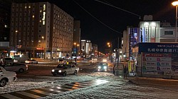 小樽駅夜景